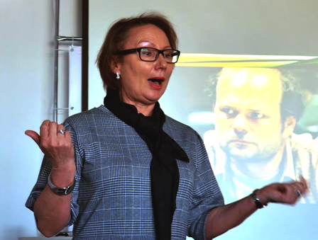 Elena Trubina teaching